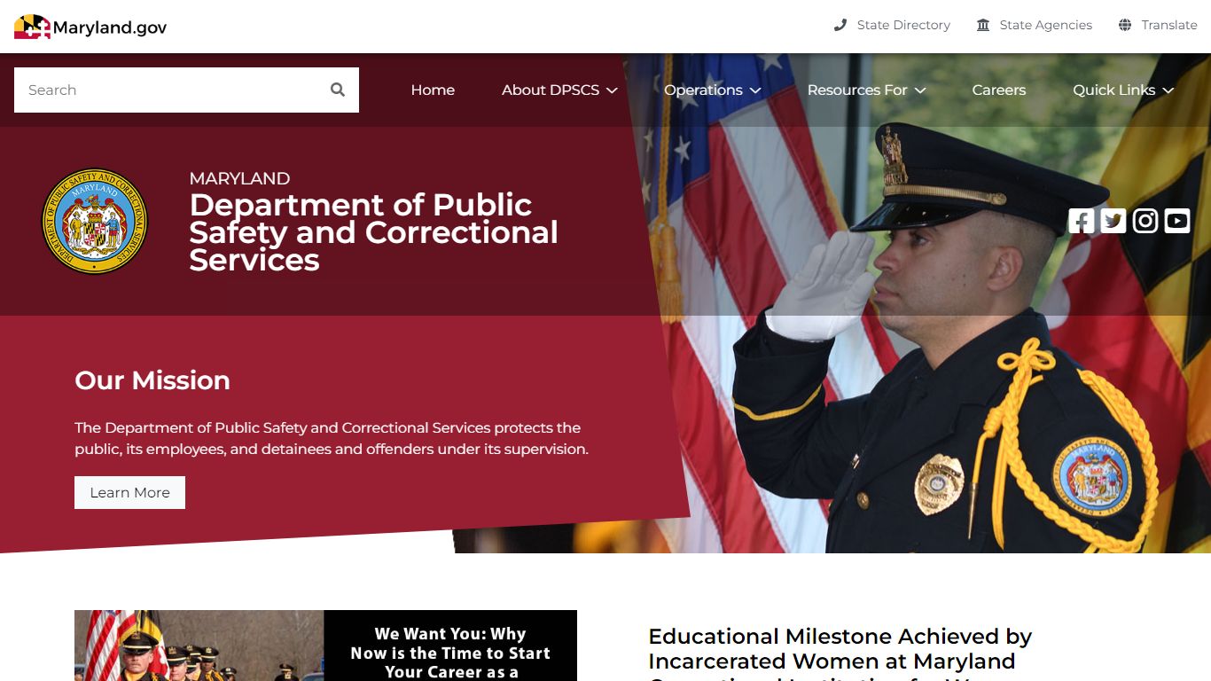 Maryland DOC Incarcerated Individual Locator
